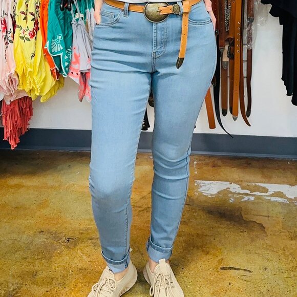 Premium Denim High Waist Skinny Jeans DONE - Picture 2 of 5